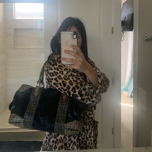 ✨SOLD✨Authentic Fendi Zucca Boston Tobacco - Picture 9 of 9